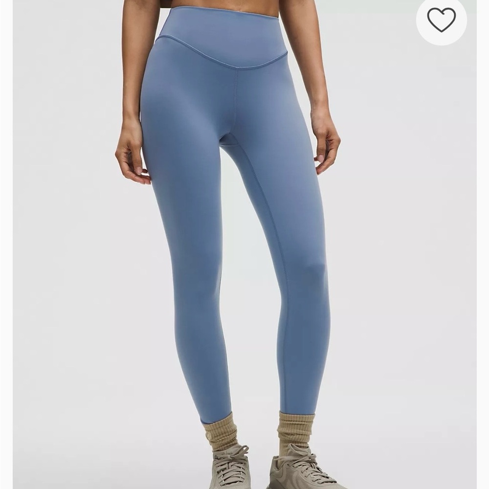 Lululemon Athletica Misty Blue Leggings